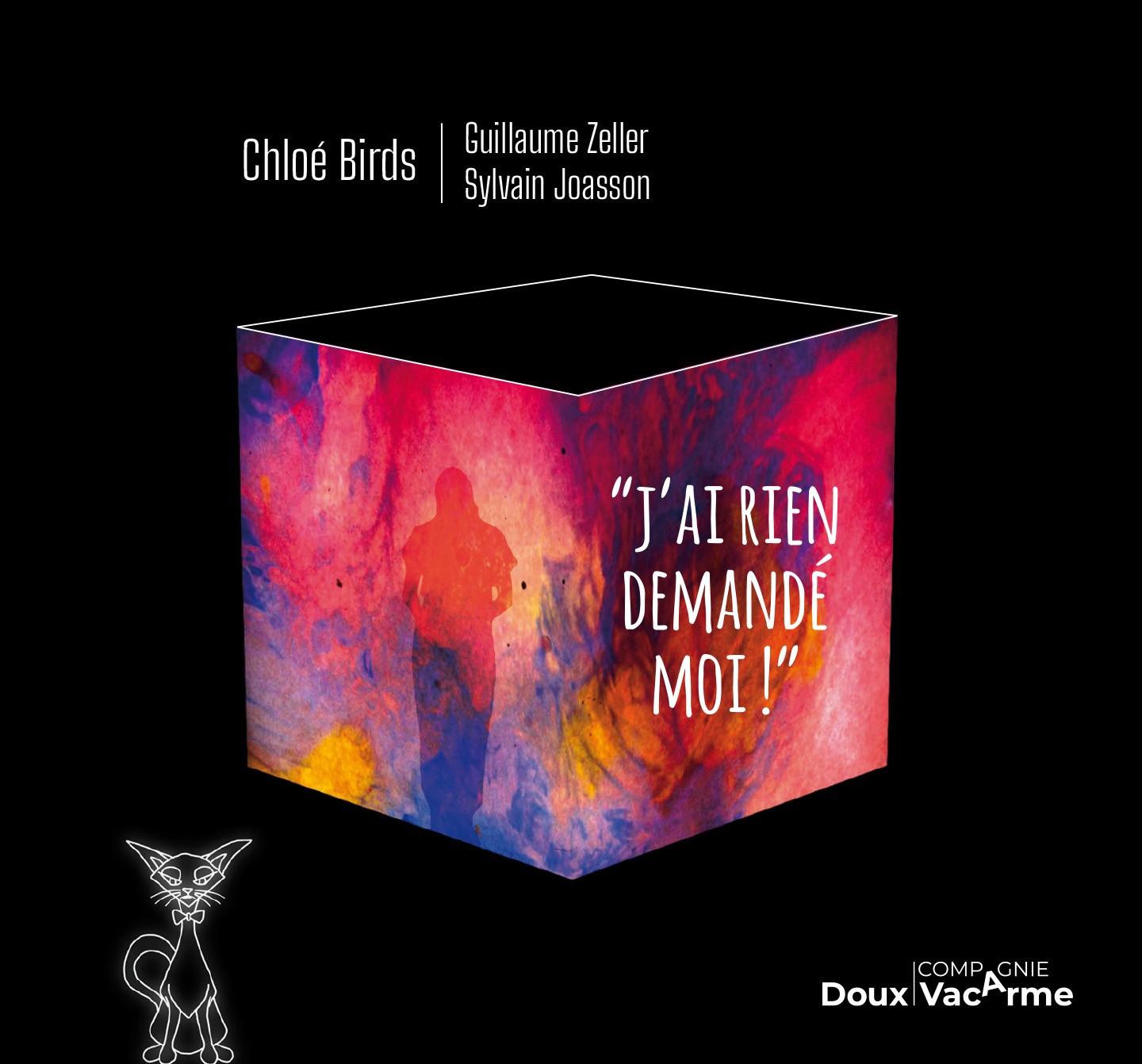 Pochette de : J'AI RIEN DEMANDÉ MOI ! - CHLOÉ BIRDS FEAT. GUILLAUME ZELLER, SYLVAIN JOASSON (CD)