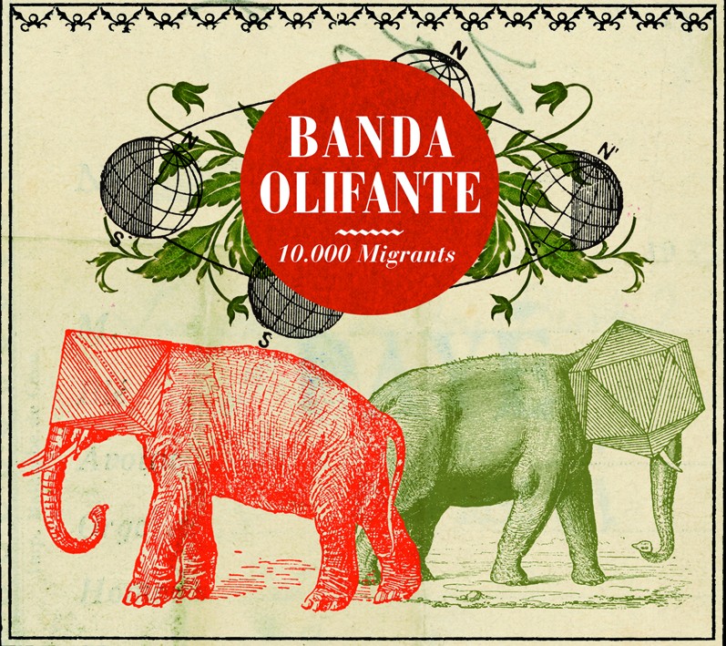 Pochette de : 10.000 MIGRANTS - BANDA OLIFANTE (CD)