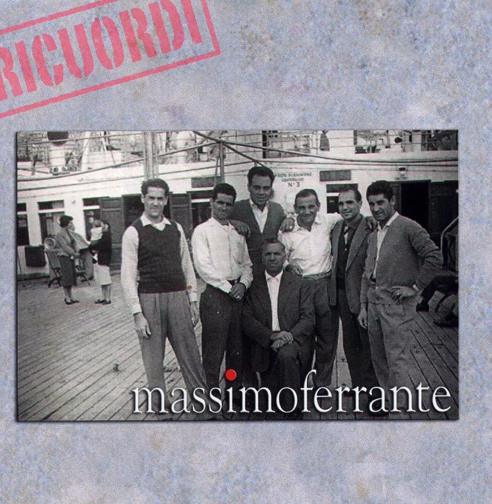 Pochette de : RICUORDI - MASSIMO FERRANTE (CD)
