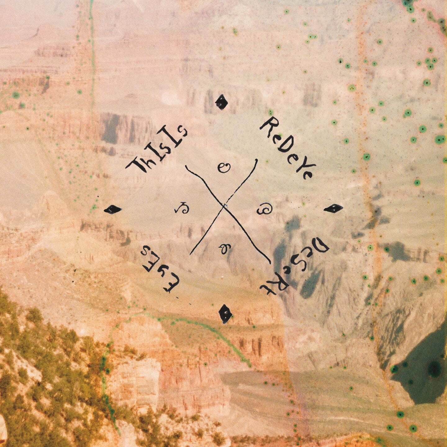 Pochette de : DESERT EYES - (THISIS) REDEYE (VINYLE 33T)