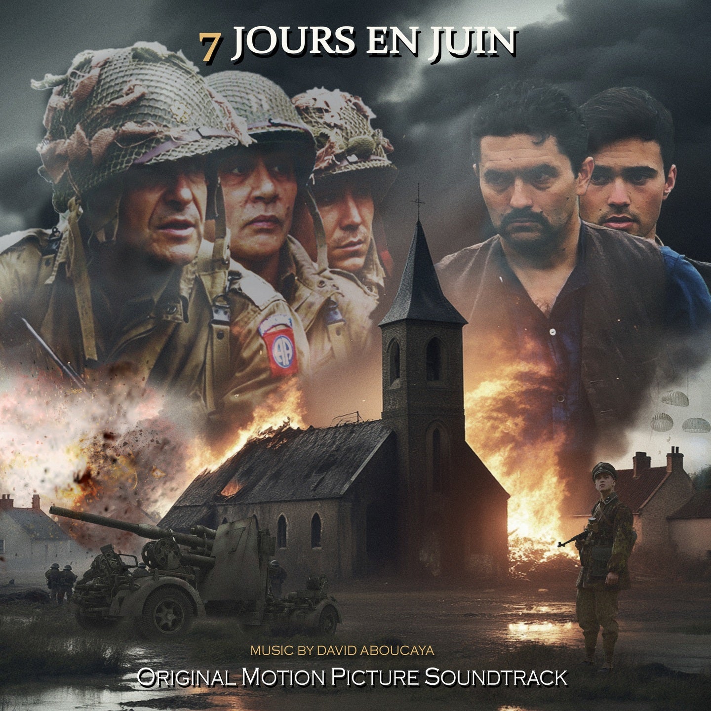 Pochette de : 7 JOURS EN JUIN - DAVID ABOUCAYA (CD)