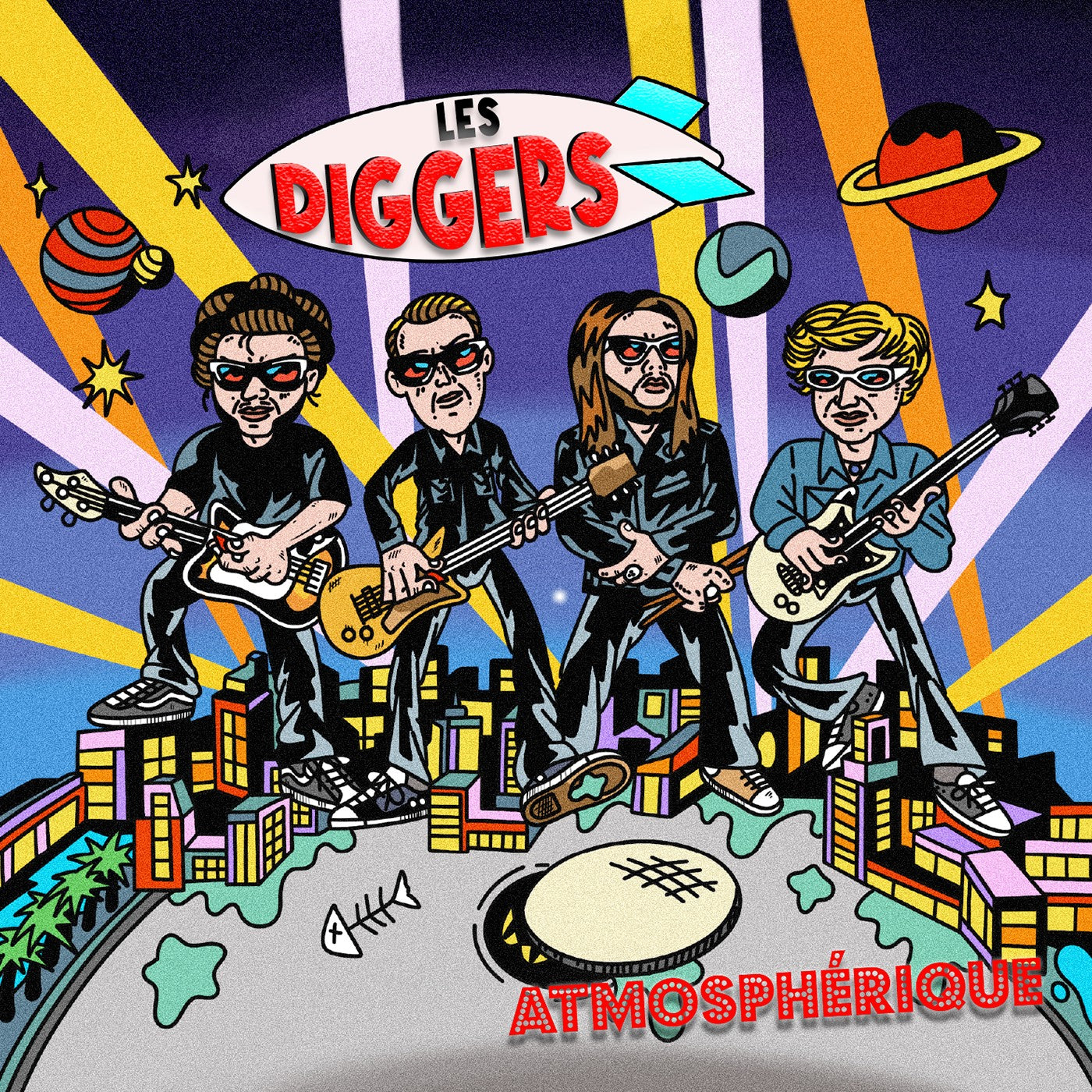 Pochette de : ATMOSPHÉRIQUE - LES DIGGERS (CD)