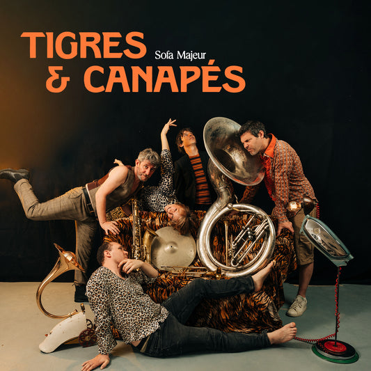 Pochette de : SOFA MAJEUR - TIGRES & CANAPÉS (CD)