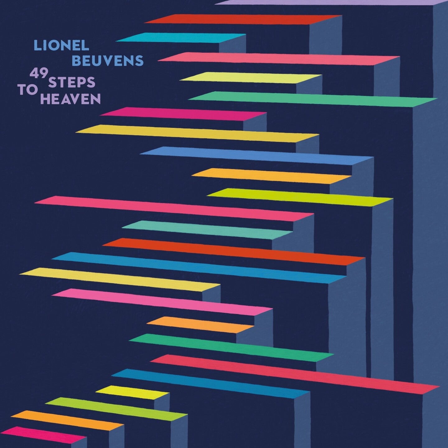 Pochette de : 49 STEPS TO HEAVEN - LIONEL BEUVENS (CD)