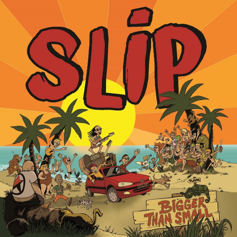 Pochette de : BIGGER THAN SMALL - SLIP (CD)