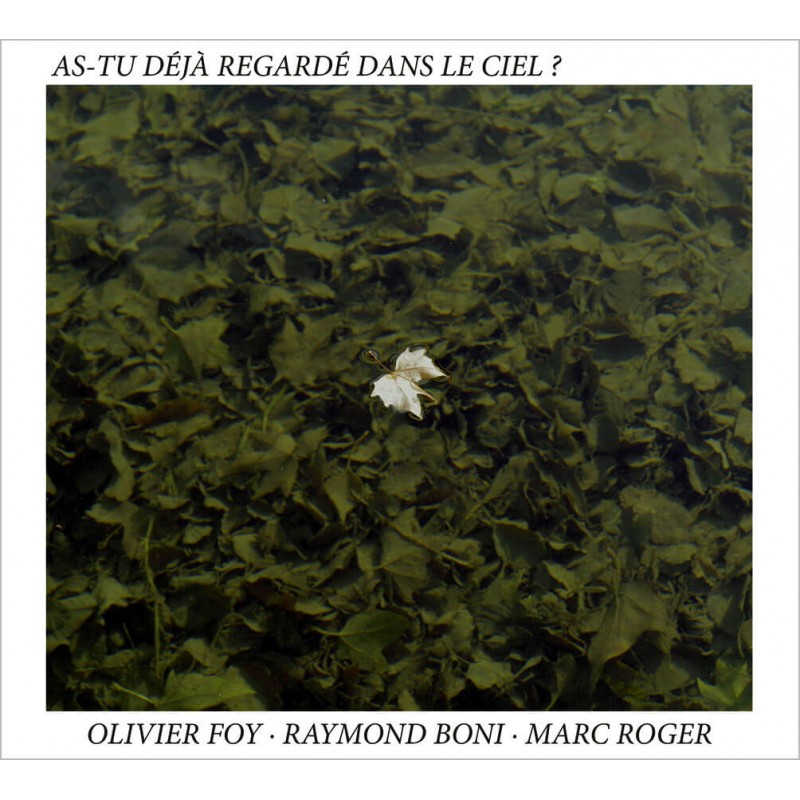 Pochette de : AS-TU DÉJÀ REGARDÉ DANS LE CIEL? - OLIVIER FOY , RAYMOND BONI , MARC ROGER (CD)