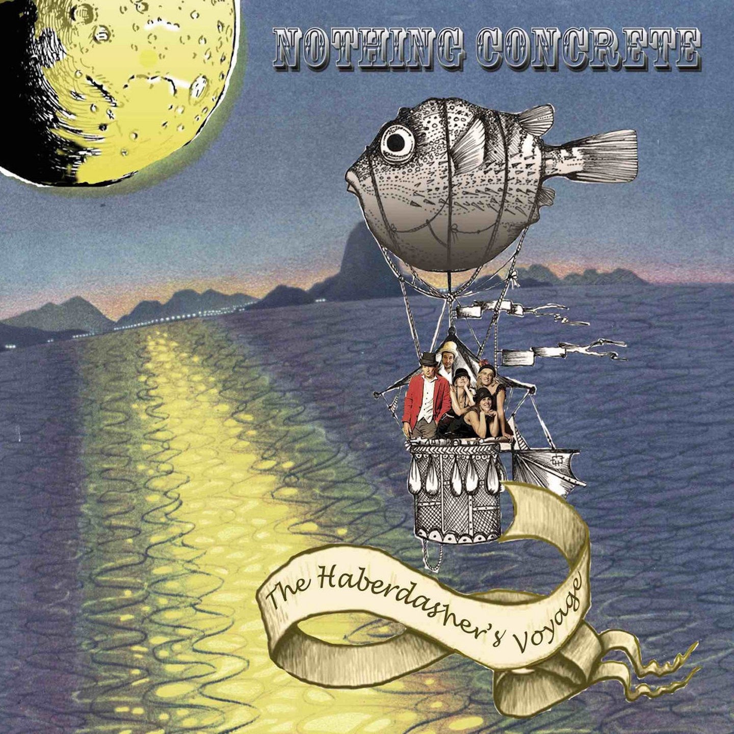 Pochette de : THE HABERDASHER'S VOYAGE - NOTHING CONCRETE (VINYLE 33T)