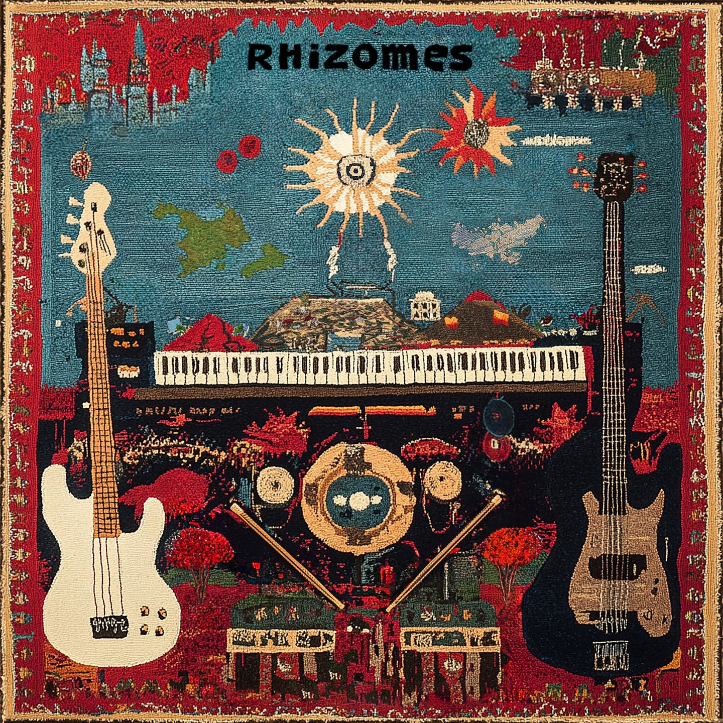 Pochette de : RHIZOMES - RHIZOMES (VINYLE 45T)