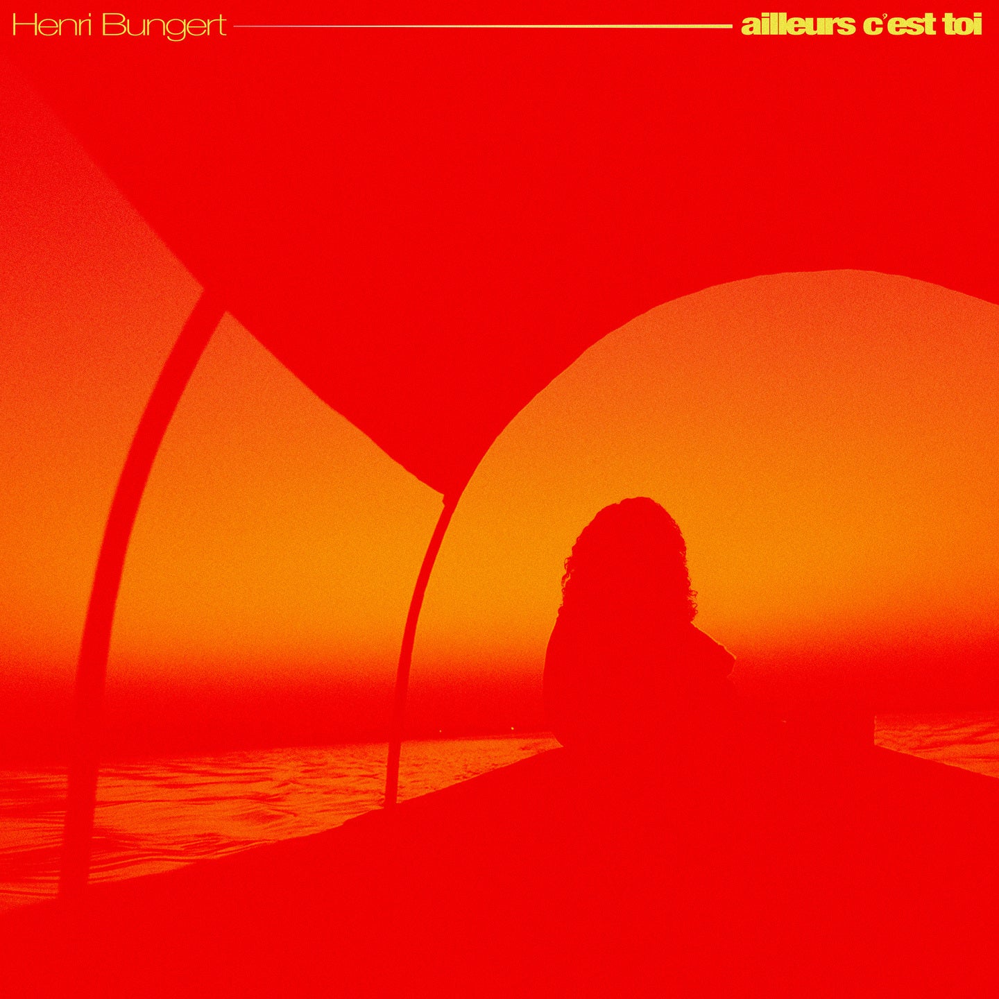 Pochette de : AILLEURS C'EST TOI - HENRI BUNGERT (VINYLE 45T)