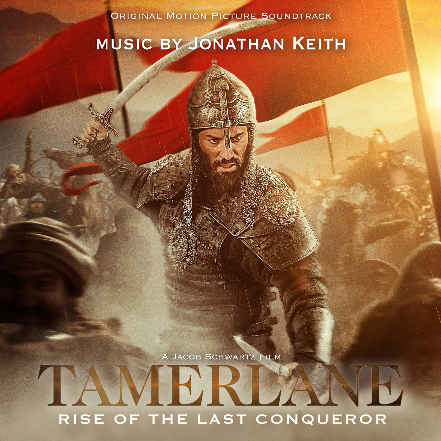 Pochette de : TAMERLANE: RISE OF THE LAST CONQUEROR (ORIGINAL MOTION PICTURE SOUNDTRACK) - JONATHAN KEITH (CD)