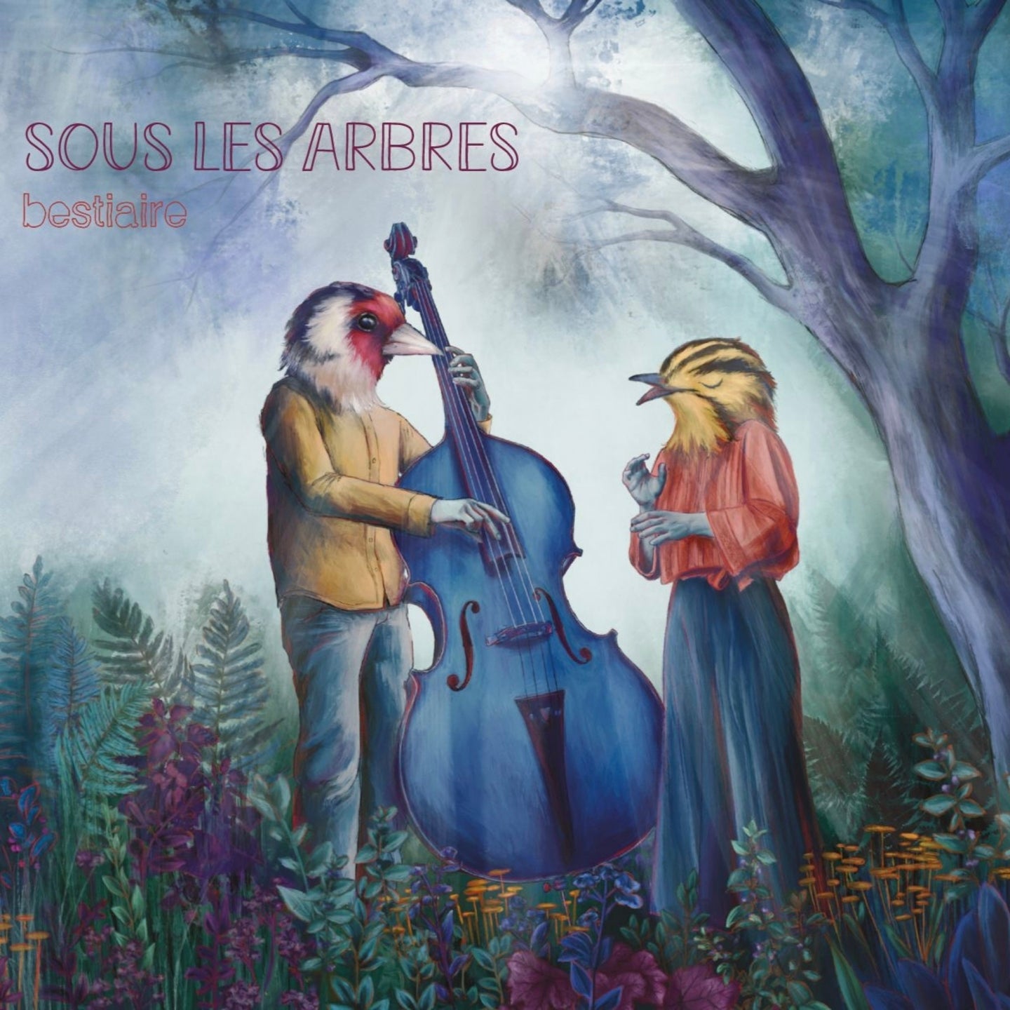 Pochette de : BESTIAIRE - SOUS LES ARBRES (CD)