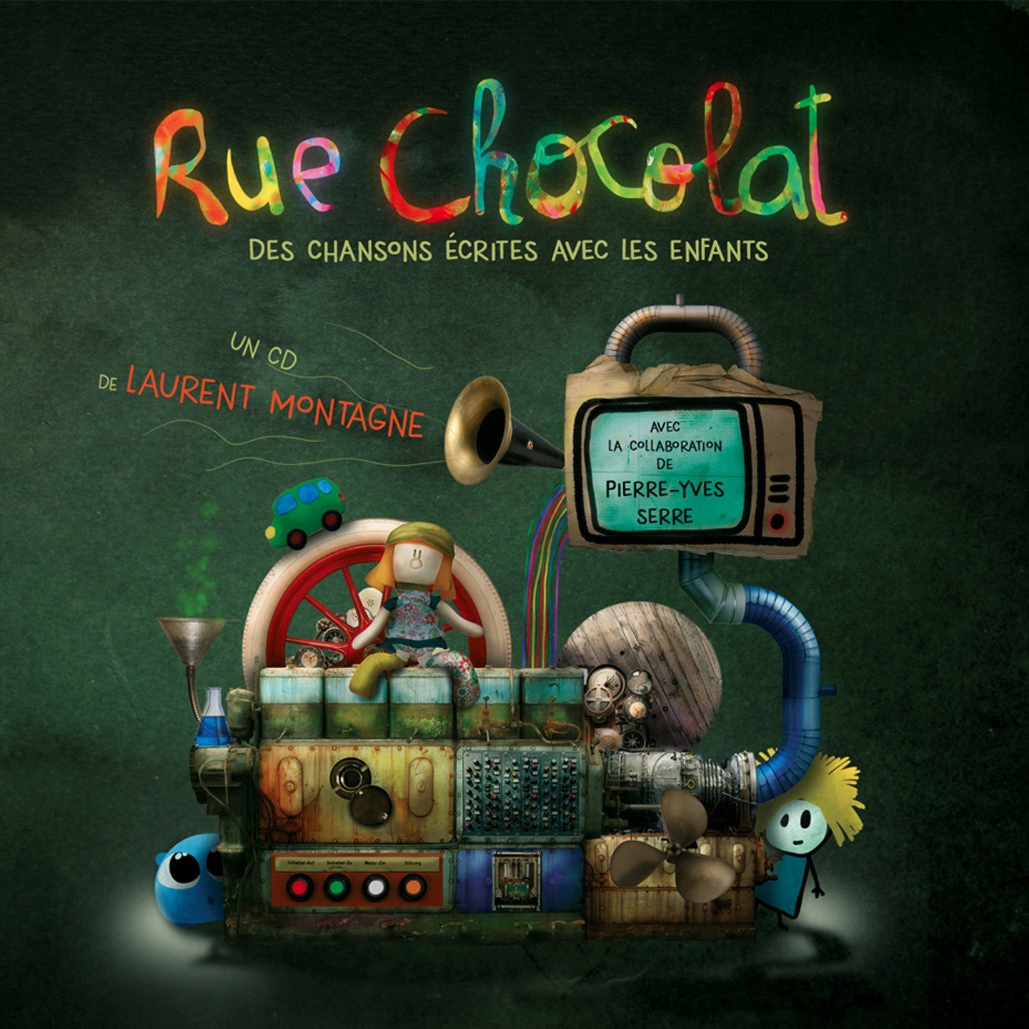 Pochette de : RUE CHOCOLAT - LAURENT MONTAGNE (CD)