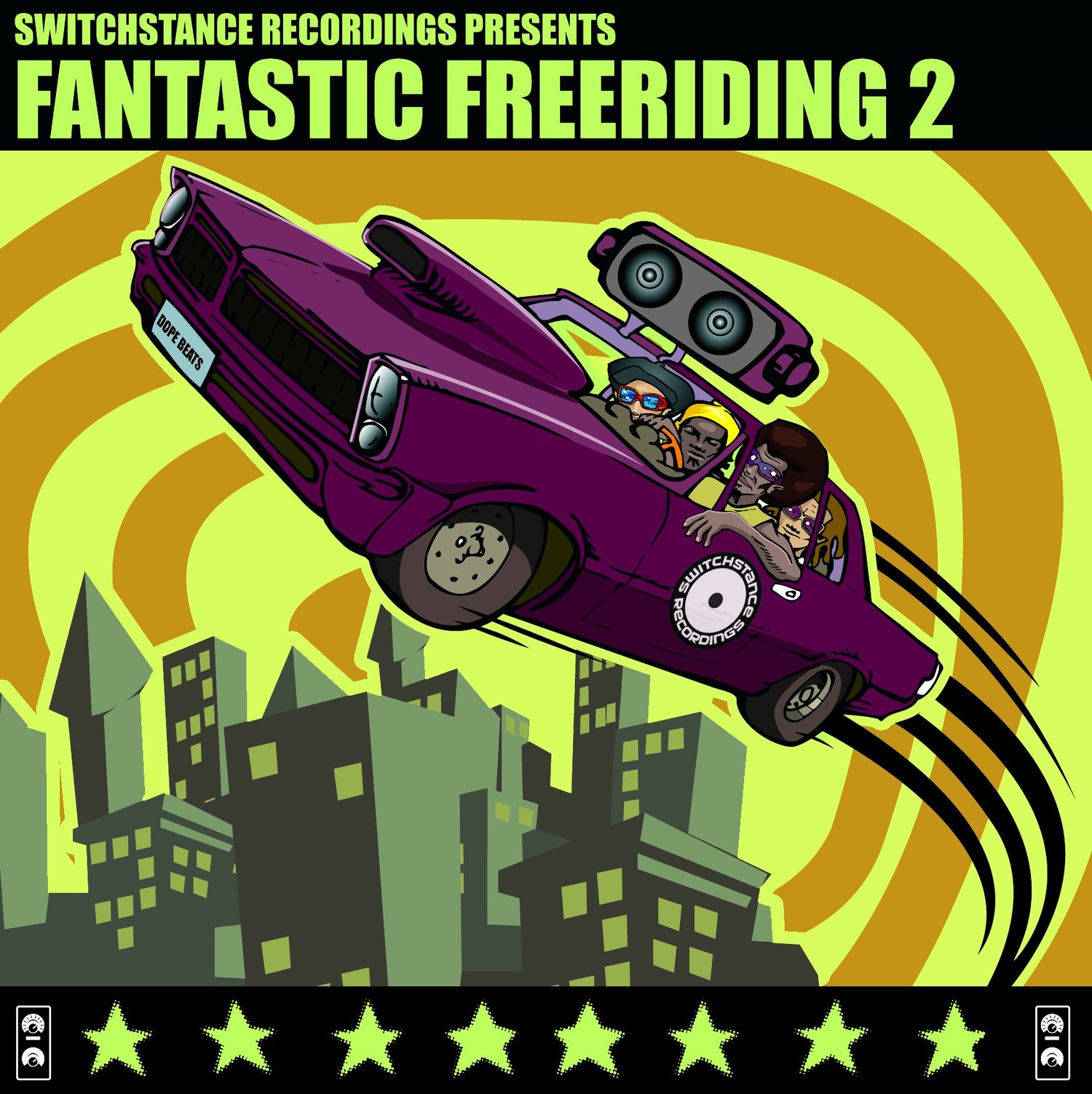 Pochette de : FANTASTIC FREERIDING 2 - VARIOUS ARTIST (CD)