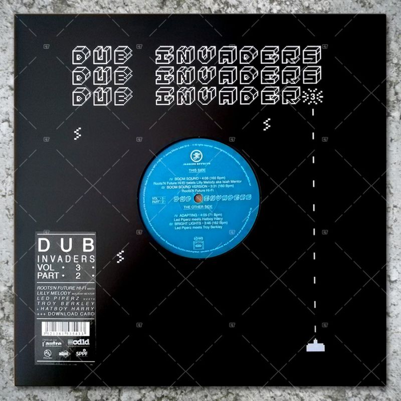 Pochette de : DUB INVADERS - DUB INVADERS VOL.3 PART.2 - DUB INVADERS (VINYLE 33T)