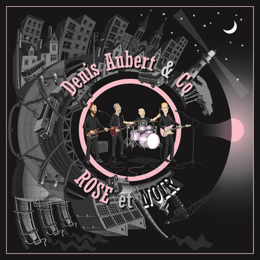 Pochette de : ROSE ET NOIR - DENIS AUBERT & CO (CD)
