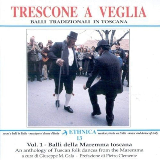 Pochette de :  TUSCAN FOLK DANCES  - TRESCONE A VEGLIA (CD)