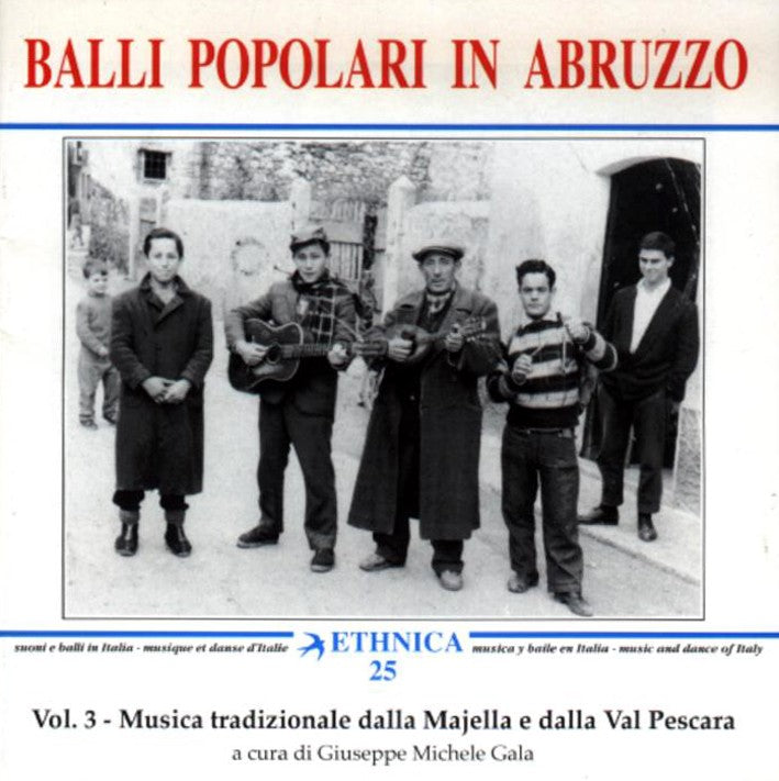 Pochette de :  BALLI POPOLARI IN ABRUZZO VOL 3  - ABRUZZES (CD)