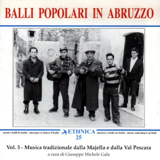 Pochette de :  BALLI POPOLARI IN ABRUZZO VOL 3  - ABRUZZES (CD)