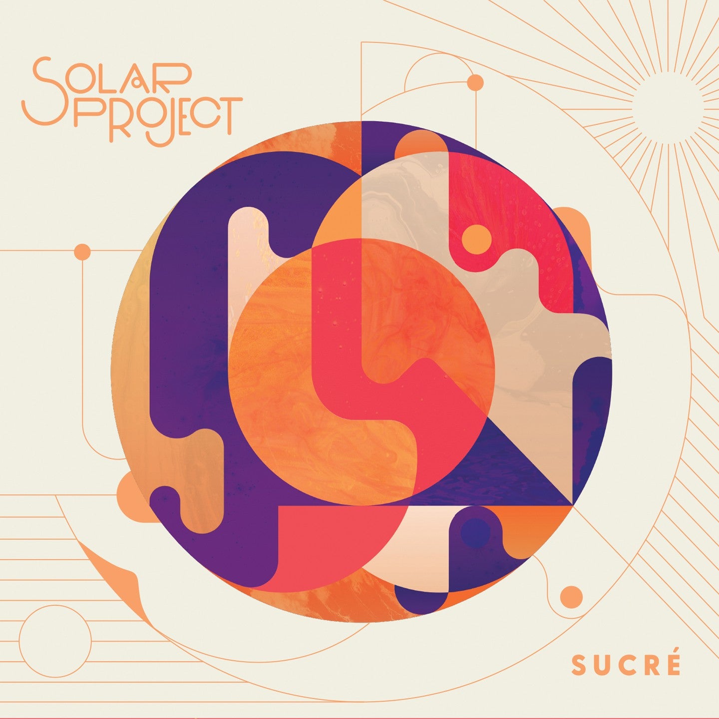 Pochette de : SUCRÉ - SOLAR PROJECT (CD)