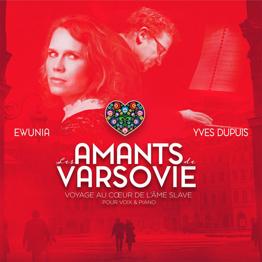 Pochette de : LES AMANTS DE VARSOVIE - EWUNIA, YVES DUPUIS (CD)