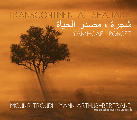Pochette de : TRANSCONTINENTAL SHAJARA / YANN-GAËL PONCET - YANN-GAEL PONCET (CD)