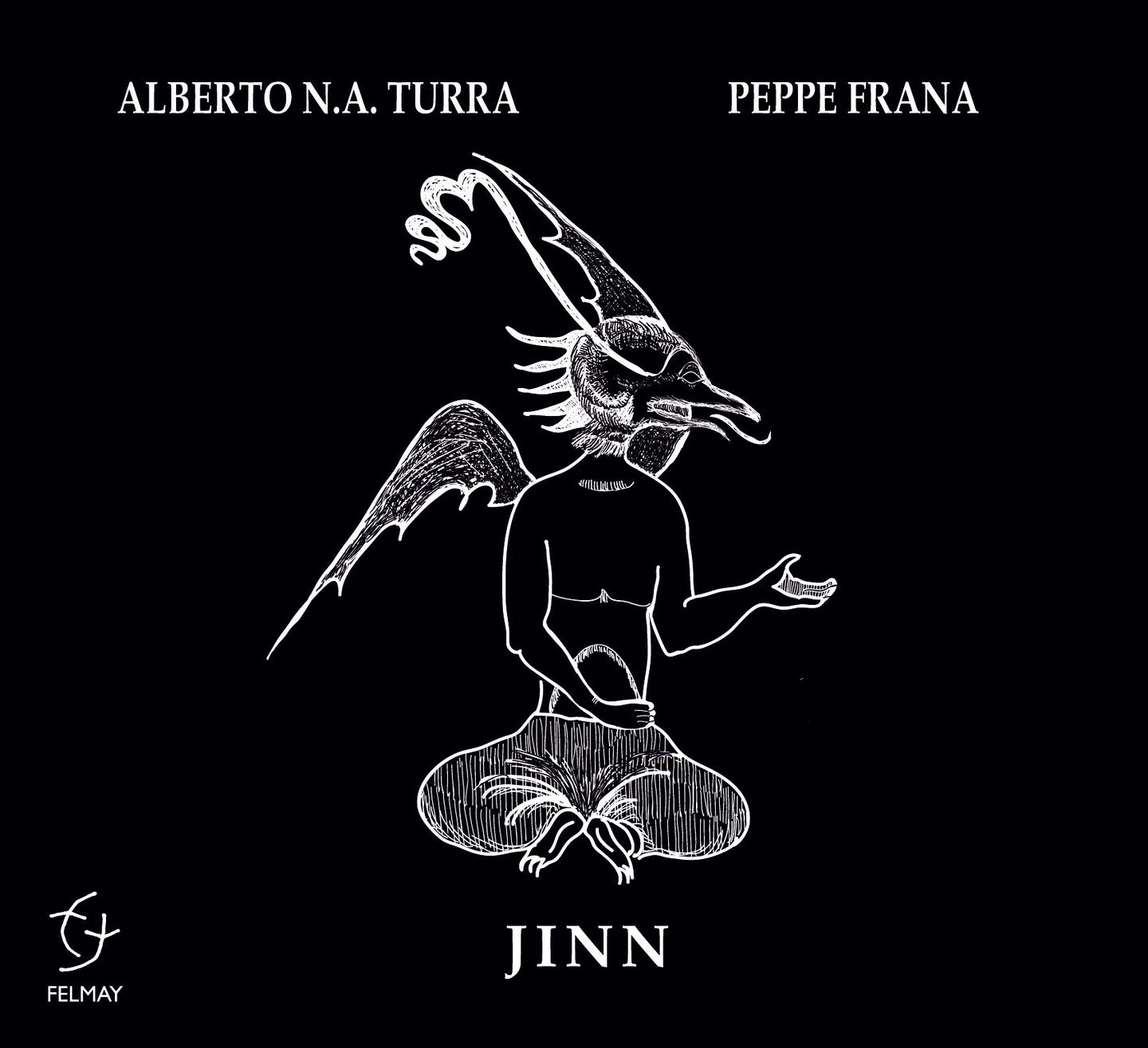 Pochette de :  JINN  - ALBERTO N.A. TURRA / PEPPE FRANA (CD)