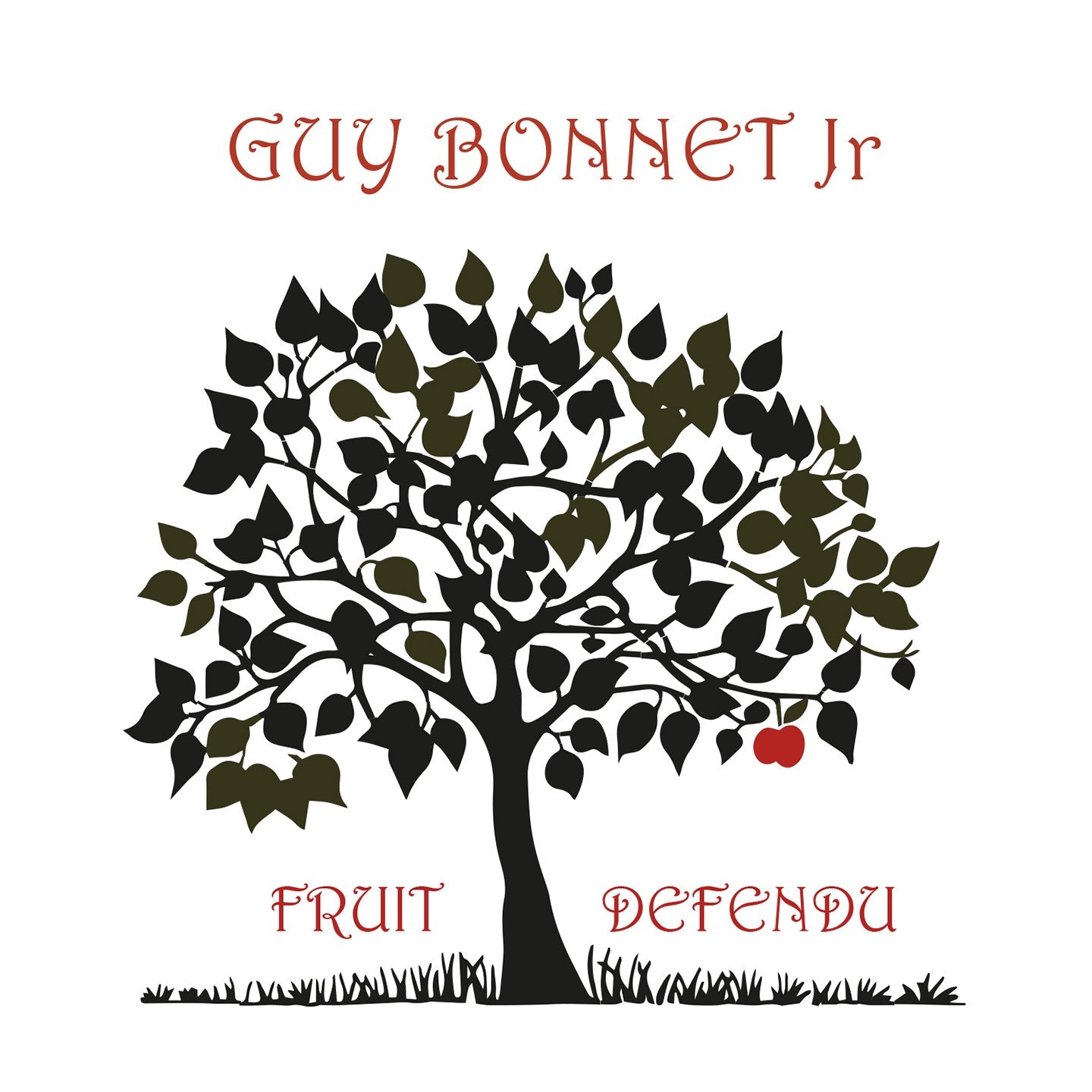 Pochette de : FRUIT DÉFENDU - GUY BONNET JR FEAT. GUY BONNET (CD)