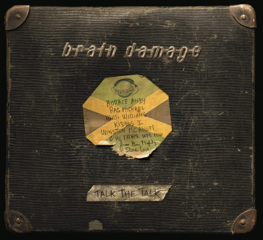 Pochette de : TALK THE TALK - BRAIN DAMAGE MEETS VIBRONICS (VINYLE 33T)