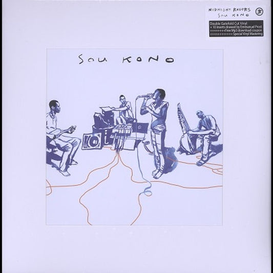 Pochette de : SOU KONO - MIDNIGHT RAVERS (VINYLE 33T)