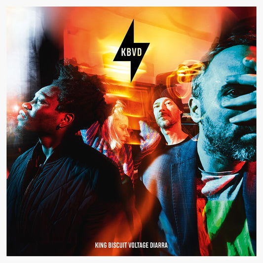 Pochette de : KING BISCUIT VOLTAGE DIARRA - KING BISCUIT (VINYLE 33T)