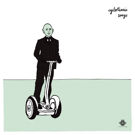 Pochette de : CYCLOTIMIC SONGS - MARC SARRAZY & LAURENT ROCHELLE (CD)