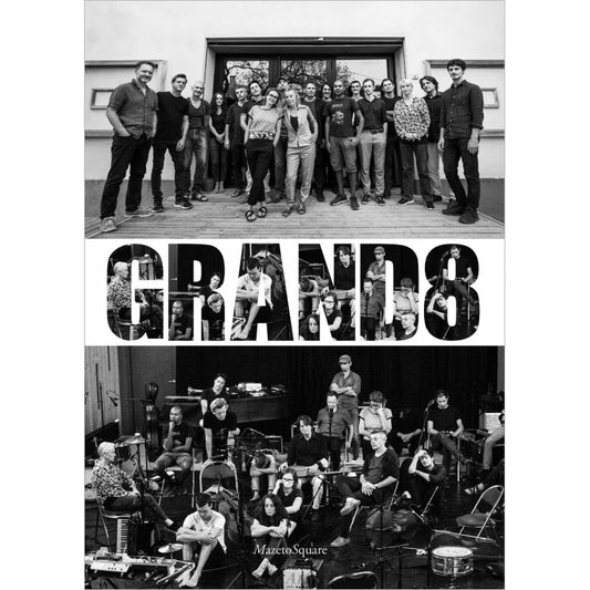 Pochette de : INFINI - GRAND8 , ALEXANDRE PIERREPONT , JOAO FERNANDES , CLARA LAFUENTE (LIVRE CD)