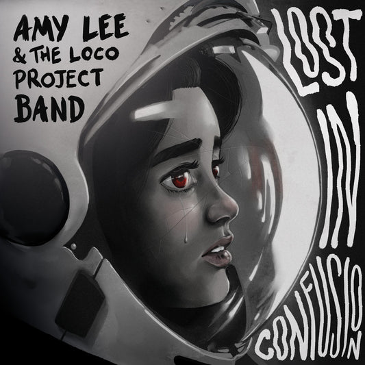 Pochette de : LOST IN CONFUSION - AMY LEE & THE LOCO PROJECT BAND (VINYLE 33T)