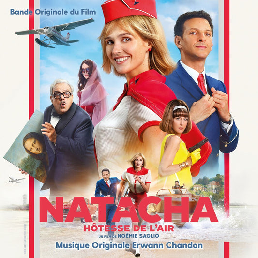 Pochette de : NATACHA (PRESQUE) HÔTESSE DE L’AIR (BANDE ORIGINALE DU FILM) - ERWAN CHANDON (CD)