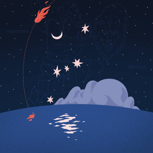 Pochette de : TELESKOP - AQUARAMA (VINYLE 33T)