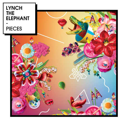 Pochette de : PIECES - LYNCH THE ELEPHANT (VINYLE 33T)
