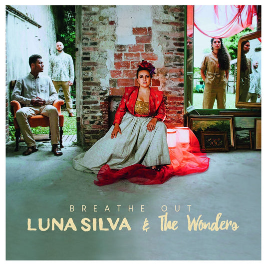 Pochette de : BREATHE OUT - LUNA SILVA, THE WONDERS (CD)