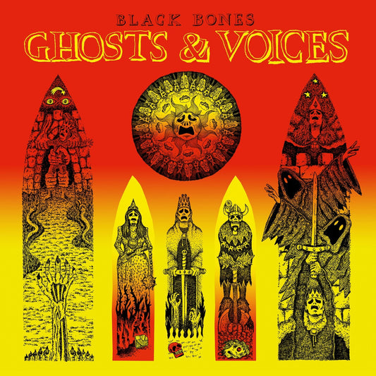 Pochette de : GHOSTS & VOICES - BLACK BONES (VINYLE 33T)