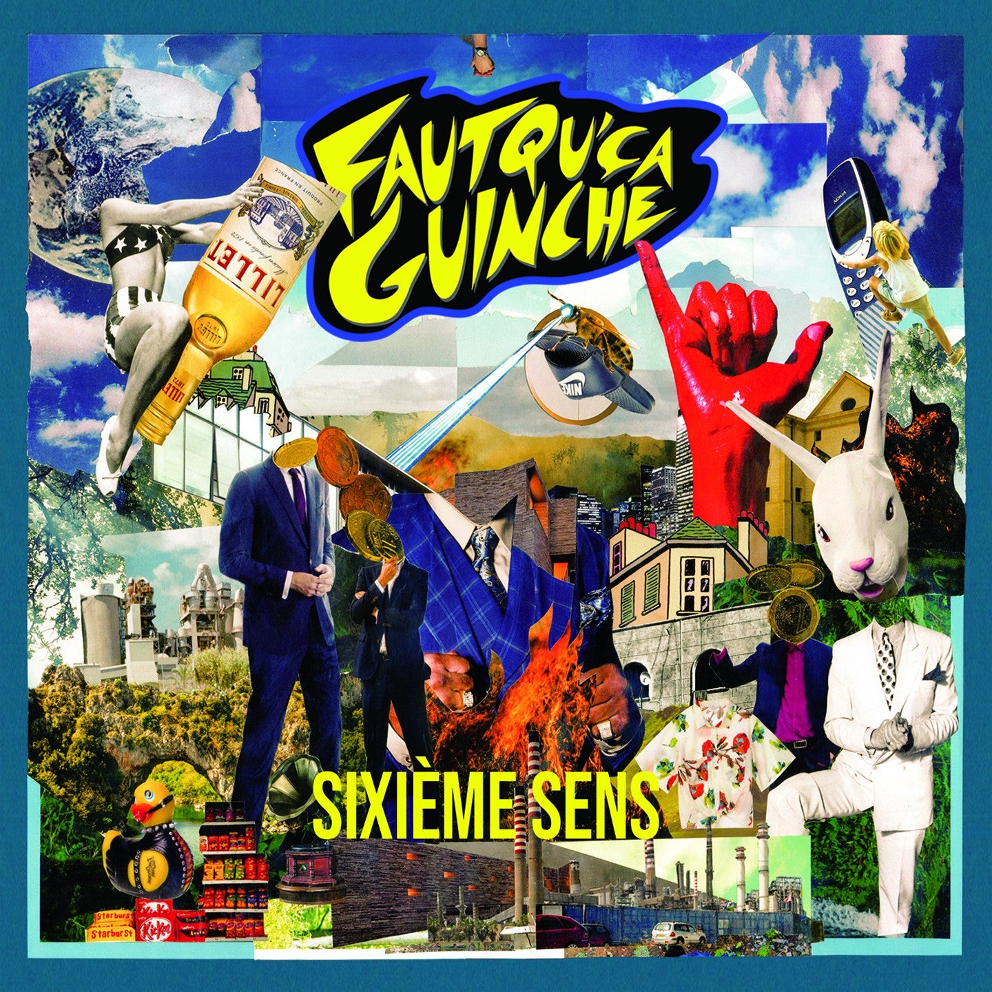 Pochette de : SIXIÈME SENS - FAUT QU'ÇA GUINCHE (CD)