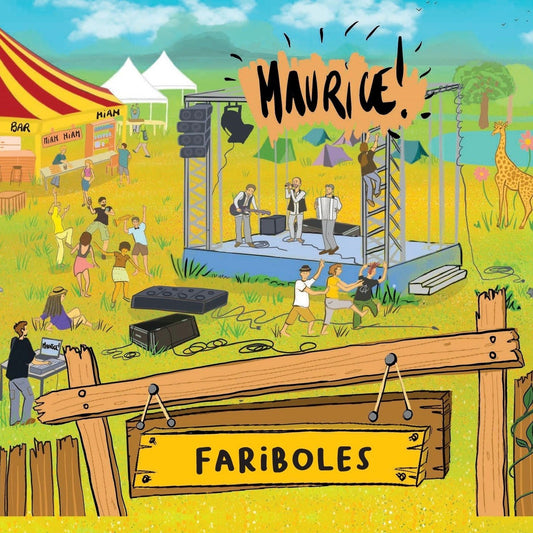 Pochette de : FARIBOLES - MAURICE! (CD)