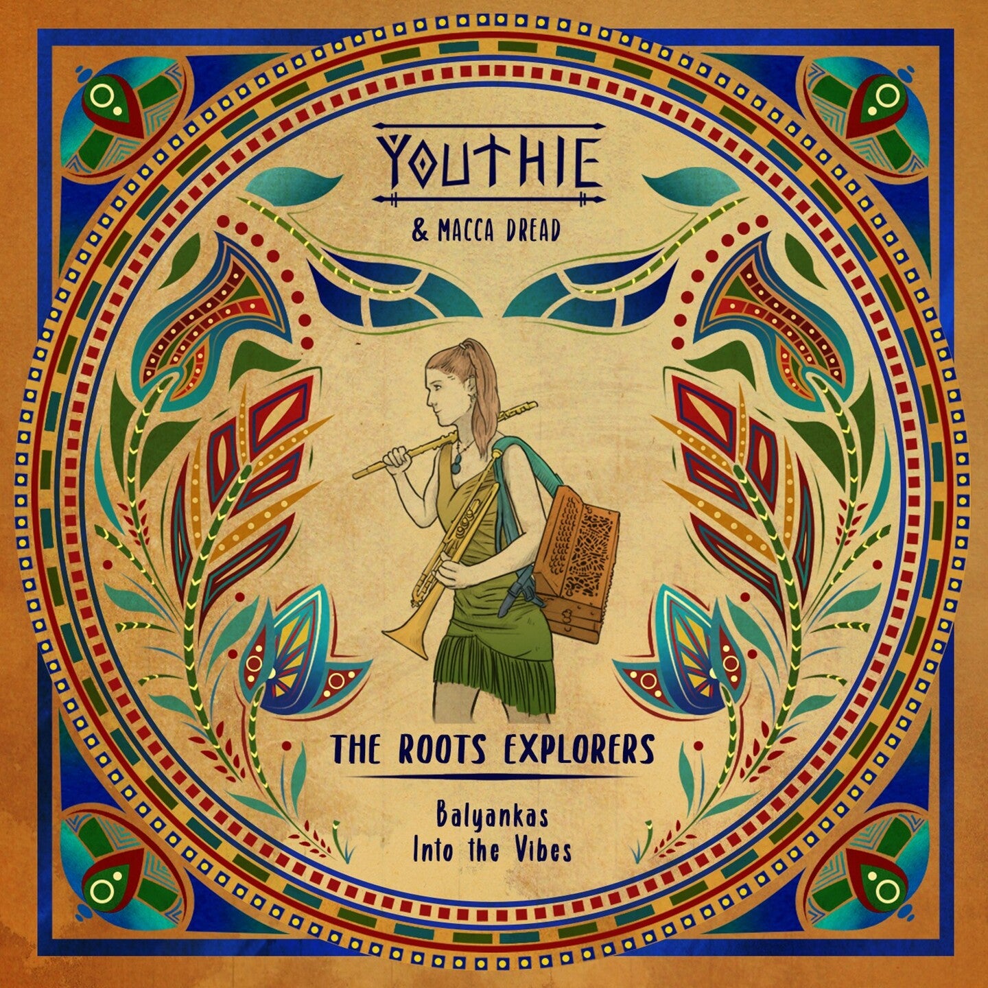 Pochette de : THE ROOTS EXPLORERS - YOUTHIE, MACCA DREAD (DOUBLE CD)