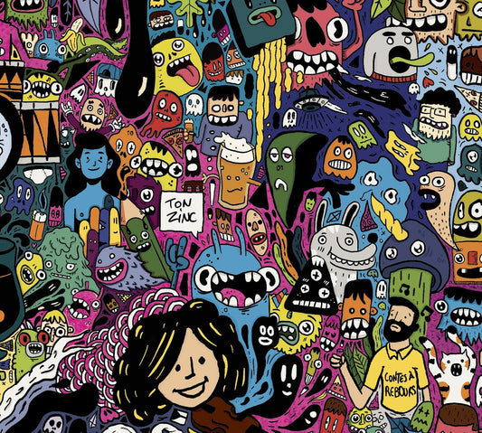 Pochette de : CONTES À REBOURS - TON ZINC (CD)