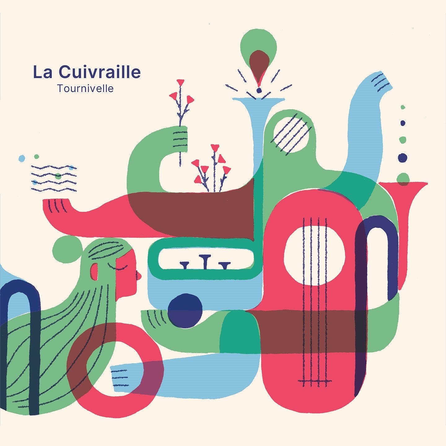 Pochette de : TOURNIVELLE - LA CUIVRAILLE (CD)
