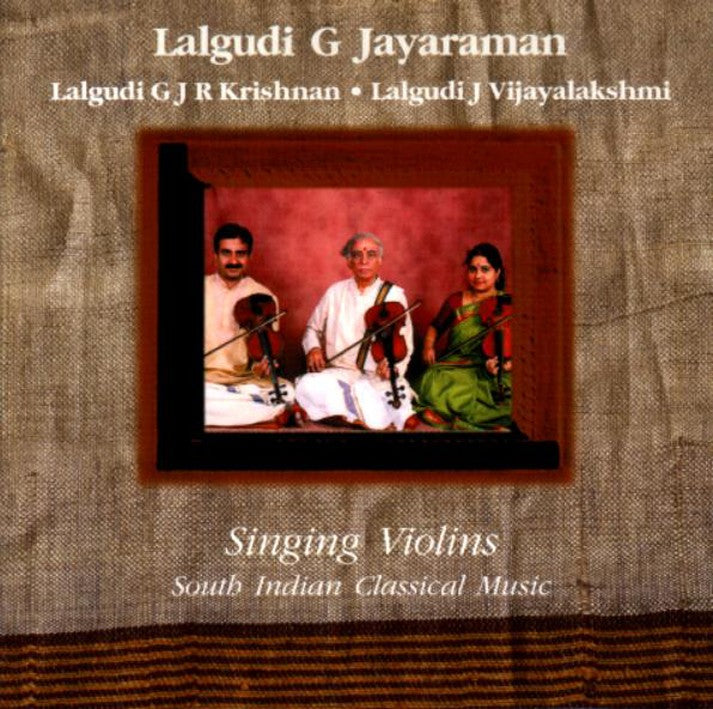 Pochette de :  SINGING VIOLINS  - LALGUDI G. JAYARAMAN (CD)