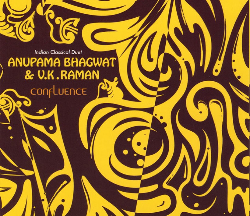 Pochette de :  CONFLUENCE  - ANUPAMA BHAGWAT / V.K. RAMAN (CD)