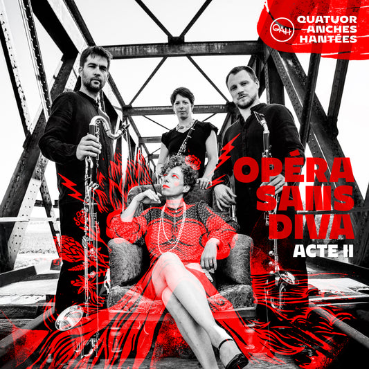 Pochette de : OPERA SANS DIVA, ACTE II - QUATUOR ANCHES HANTÉES (CD)