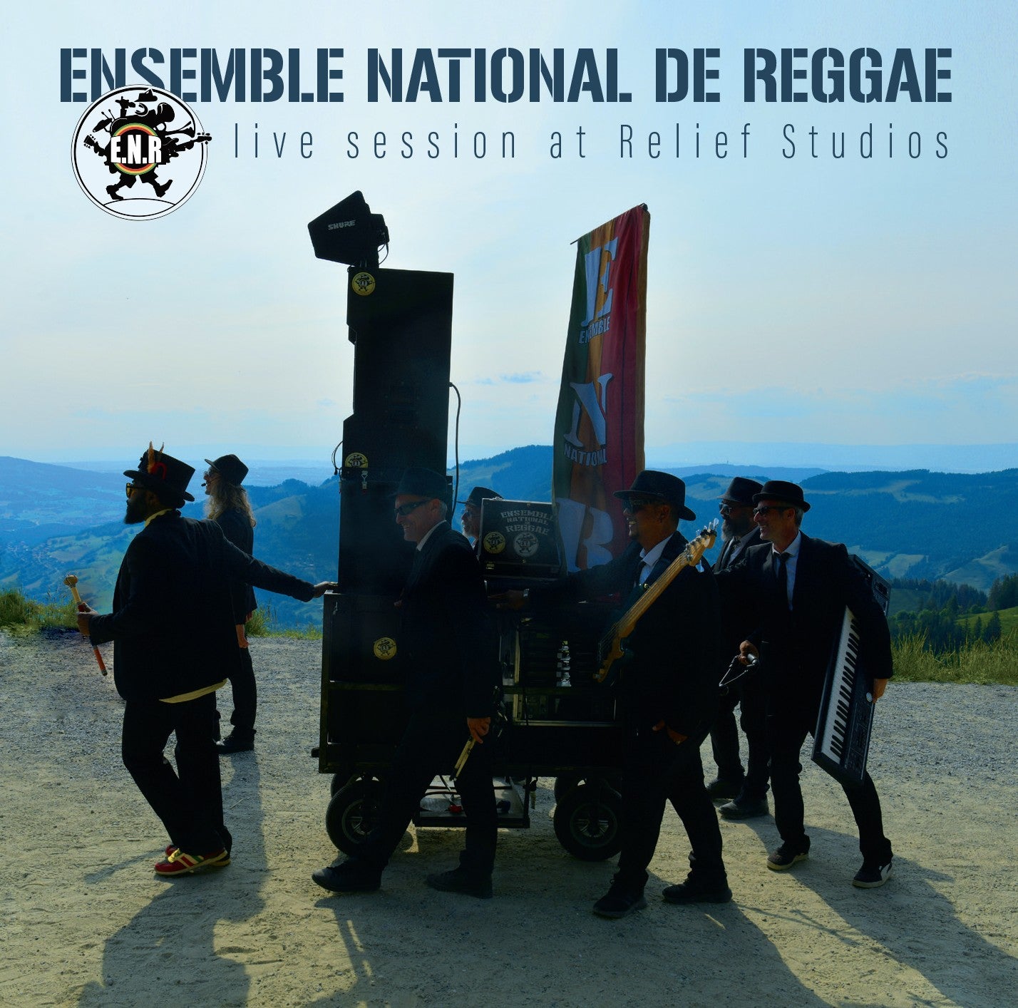 Pochette de : LIVE SESSION AT RELIEF STUDIOS - ENSEMBLE NATIONAL DE REGGAE (CD)
