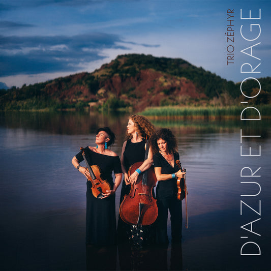 Pochette de : D'AZUR ET D'ORAGE - TRIO ZÉPHYR (CD)