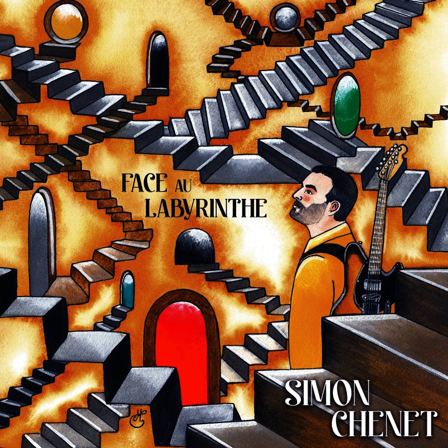 Pochette de : FACE AU LABYRINTHE - SIMON CHENET (CD)
