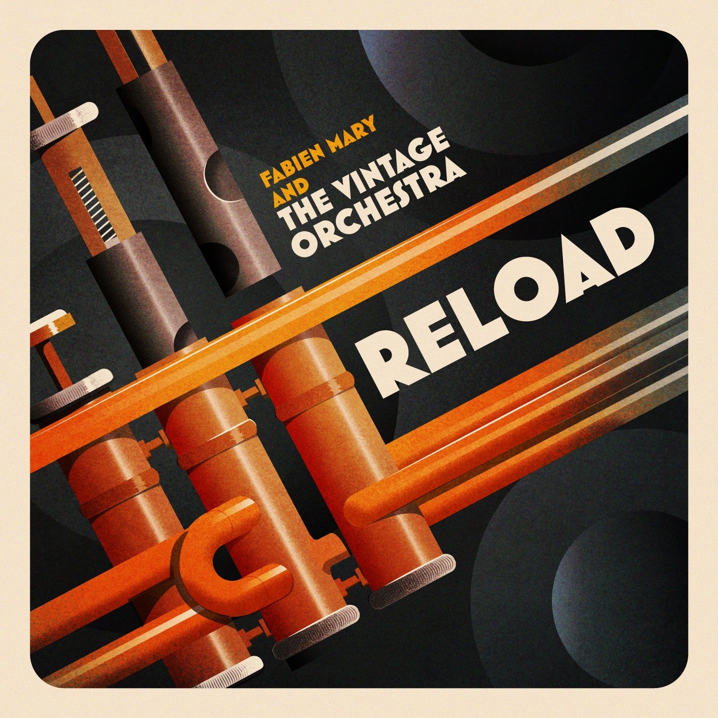 Pochette de : RELOAD - FABIEN MARY, VINTAGE ORCHESTRA (CD)